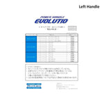 Evolutio Deep Liner Power Handle for Shimano Ocea Jigger - SPJ Labs